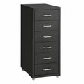 Caisson de Bureau Industriel avec 6 Tiroirs pour Rangement