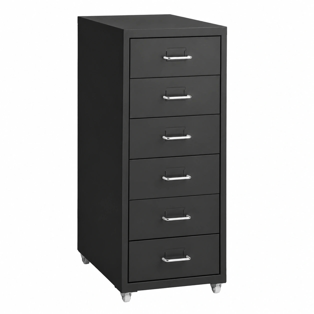 Caisson de Bureau Industriel avec 6 Tiroirs pour Rangement