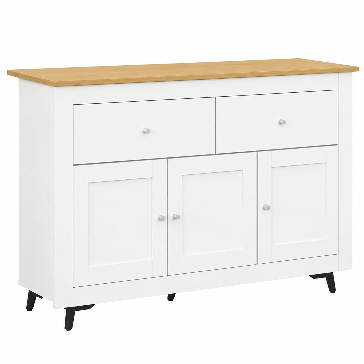 Buffet de Rangement avec Tiroirs et Portes pour Cuisine ou Salon