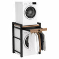 Armoire de Rangement pour Machine à Laver avec Tiroir et Étagères